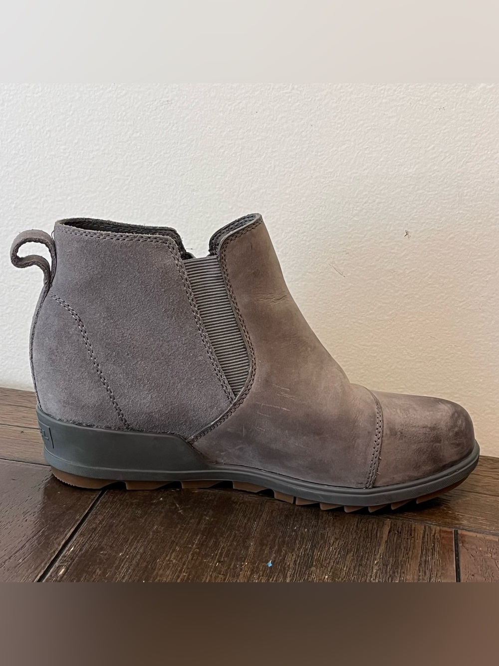 Sorel Evie Pull On Wedge Booties Womens 8.5 - Picture 4 of 8
